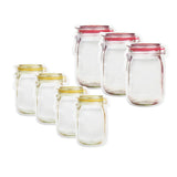 Max Bottle Design Candy Biscuit Seal Bags Ziplock Bag PE Red 3pcs