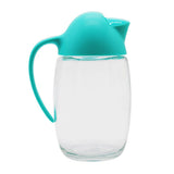 Maxbell  Automatic Screw Cap Glass Oiler Pourer Cruet Bottle Oil Pot Dispenser Green