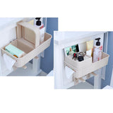 Max Multifunction Bathroom Kitchen Shelf Racks Organization Storage Holder White