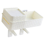 Max Multifunction Bathroom Kitchen Shelf Racks Organization Storage Holder White