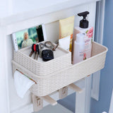 Max Multifunction Bathroom Kitchen Shelf Racks Organization Storage Holder White