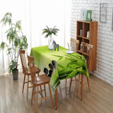 Max Rectangle Table Cover Cloth Wipe Clean Party Tablecloth Covers  Bamboo