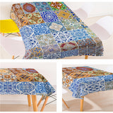 Max Rectangle Table Cover Cloth Wipe Clean Party Tablecloth Covers  Lattice
