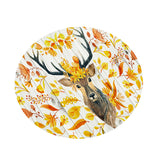 Max Digital Printing Tablecloth Table Cover 140x140cm 6.Colorful Elk