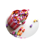 Max Digital Printing Tablecloth Table Cover 140x140cm 14.Hearts candies