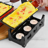 Maxbell  Cheese Oven - Line Handle Set(Grate,Baking Pan,Scraper) Carbon Steel Black