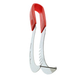 Maxbell Watermelon Melon Slicer Server Cutter Corer  Stainless Steel Tool Red