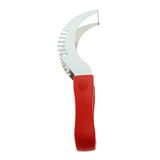 Maxbell Watermelon Melon Slicer Server Cutter Corer  Stainless Steel Tool Red