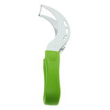 Maxbell Watermelon Melon Slicer Server Cutter Corer  Stainless Steel Tool Green