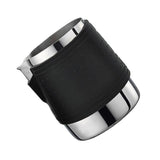 Maxbell Stainless Steel Coffee Milk Frothing Latte Mug Milk Espresso Frother Black