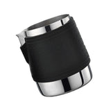 Maxbell Stainless Steel Coffee Milk Frothing Latte Mug Milk Espresso Frother Black