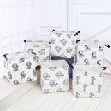 Maxbell Foldable Basket Laundry Hamper Washing Reuse Bin Clothes Storage Box,Tiger