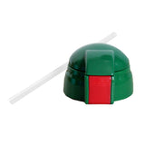 Maxbell Universal Drinking Cup Lid Child Sippy Cup Accessory Straw Cover Green
