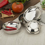 Maxbell  Stainless Steel Salad Bowl Kitchen Sides Dish Sauce Ramekin Seasoing Dish S