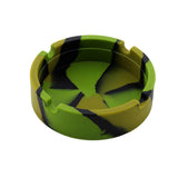 Maxbell Creative Environmental Camouflage Silicone Ashtray  Green Camo