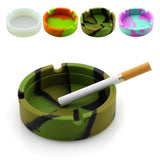 Maxbell Creative Environmental Camouflage Silicone Ashtray  Green Camo