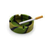 Maxbell Creative Environmental Camouflage Silicone Ashtray  Green Camo