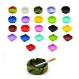 Maxbell Creative Environmental Camouflage Silicone Ashtray  Green Camo