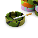 Maxbell Creative Environmental Camouflage Silicone Ashtray  Green Camo
