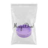 Maxbell Round Silicone Ashtray Smoking Cigar Holder for Tabletop Office Purple