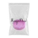 Maxbell Round Silicone Ashtray Smoking Cigar Holder for Tabletop Office Pink