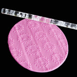 Maxbell Acrylic Rolling Pin Icing Fondant Cake Decorating Tools Sunflower