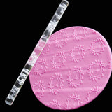 Maxbell Acrylic Rolling Pin Icing Fondant Cake Decorating Tools Sunflower