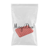 Maxbell Silicone Comb Soap Tray Anti-slip Drain Dishes Rack For Bathroom Red