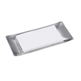 Maxbell Stainless Steel Towel Dish Snack Tray Fruit Salad Plate Kitchen Table Flat