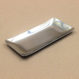 Maxbell Stainless Steel Towel Dish Snack Tray Fruit Salad Plate Kitchen Table Flat