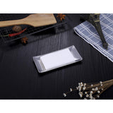 Maxbell Stainless Steel Towel Dish Snack Tray Fruit Salad Plate Kitchen Table Flat