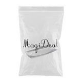 Maxbell Stainless Steel Towel Dish Snack Tray Fruit Salad Plate Kitchen Table Arc