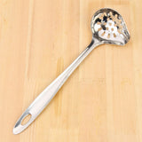 Maxbell Stainless Steel Scoop Tablespoon Flatware with Long Handle Colander