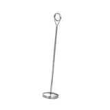 Maxbell Hotel Stainless Steel Table Place Card Holder Table Number Stand  25cm