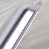 Maxbell Fan shape Stainless Towel Tray Storage Tray Dish Plate Tea Fruit Tray Silver