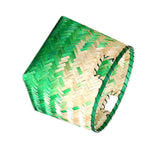 Maxbell Handmade Bamboo Fiber Weaving Decorative Storage Basket Home Organizer S