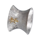 Maxbell Pure Tin Tea Filter Strainer Leaf Shaped Kung Fu Tea Tool Tortoise base