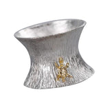 Maxbell Pure Tin Tea Filter Strainer Leaf Shaped Kung Fu Tea Tool Tortoise base