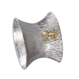 Maxbell Pure Tin Tea Filter Strainer Leaf Shaped Kung Fu Tea Tool Tortoise base