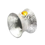 Maxbell Pure Tin Tea Filter Strainer Leaf Shaped Kung Fu Tea Tool Crab base