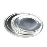 Maxbell Round Aluminium Pizza Tray Oven Safe/Kitchen/Outdoors/Chef/Cooking 15inch