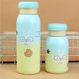 Maxbell Cartoon Pattern 304 Stainless Steel Vacuum Cup Drinking Bottle 450ml Bunny