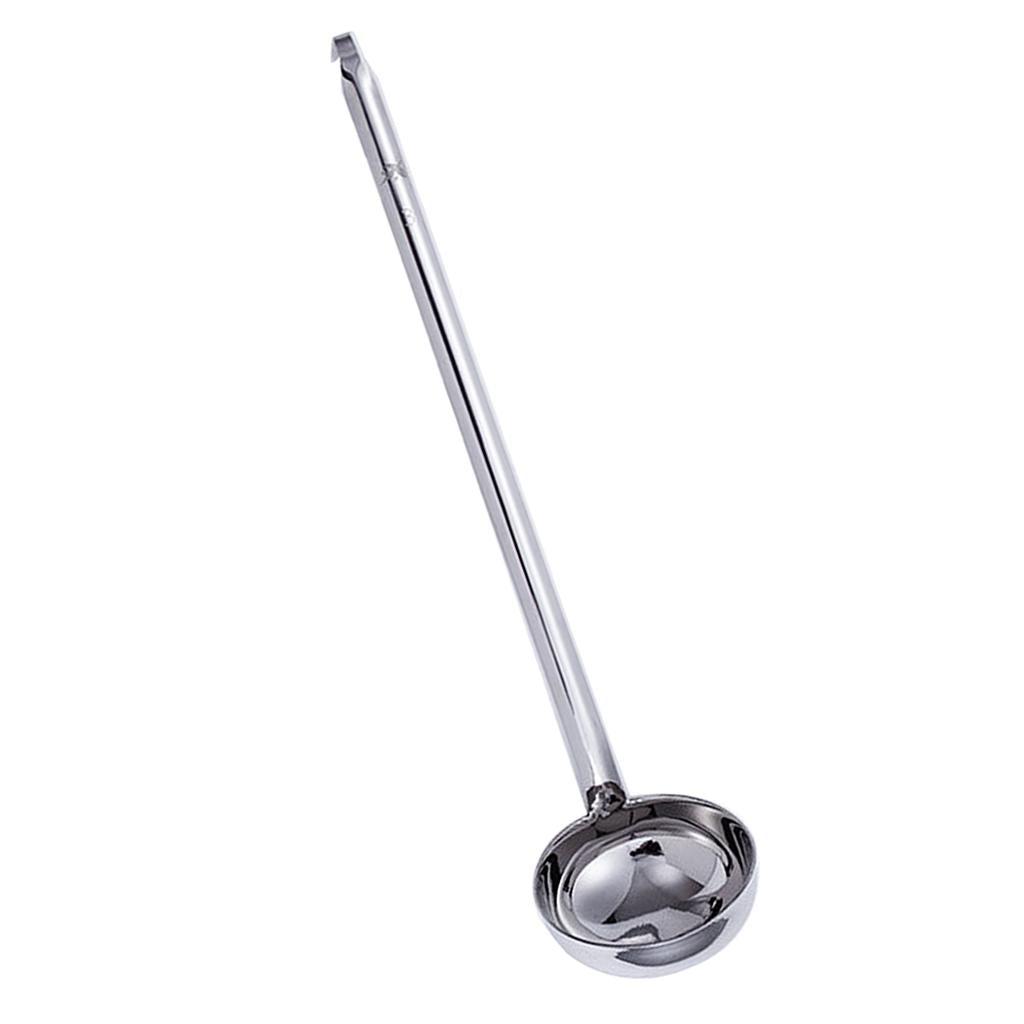 Maxbell  Stainless Steel Soup Or Gravy Pan Ladle / Dipper Kitchen Tool Utensil 60ml