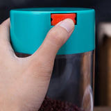 Maxbell Plastic Sealed Canister Jar Coffee Sugar Tea Storage For Home Kitchen Size S