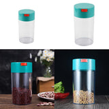 Maxbell Plastic Sealed Canister Jar Coffee Sugar Tea Storage For Home Kitchen Size S