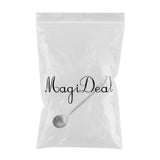 Maxbell 1 Pcs Stainless Steel Spoon with Long Handle  for Coffee Honey Spoon  Round