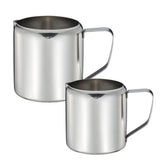 Maxbell Metal Espresso Milk Frothing Pitcher Steam Latte Coffee Frothing Cup 2oz