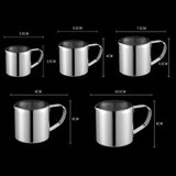 Maxbell Metal Espresso Milk Frothing Pitcher Steam Latte Coffee Frothing Cup 2oz