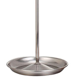 Maxbell Wine Decanter Rack Display Bracket Holder Drying Stand Barware 35cm Silver