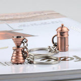 Maxbell Coffee Barista Cafe Accessory Keychain Key Ring French Coffee Press